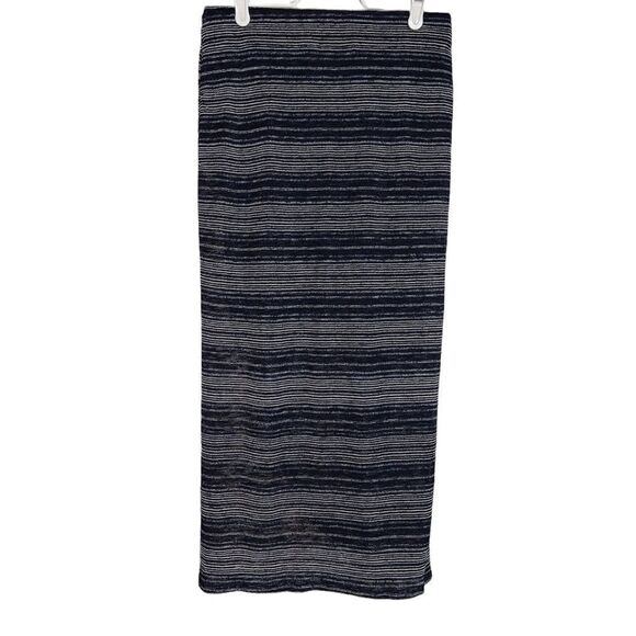 𝅺anthropologie Maeve Plata Chevron Knit Faux Wrap Skirt - Picture 4 of 10